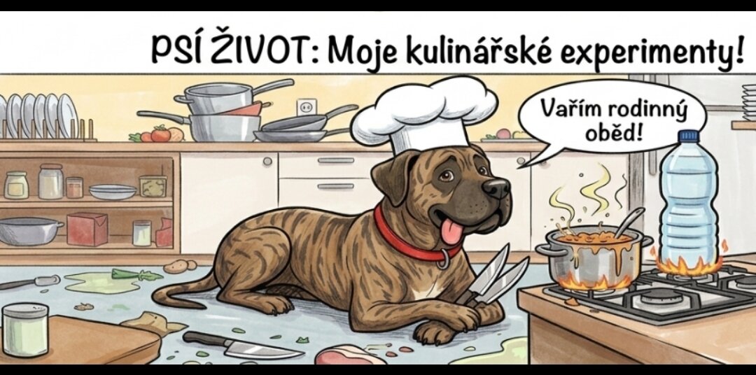 PSÍ ŽIVOT: Moje kulinářské experimenty!