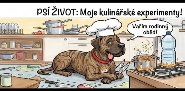 PSÍ ŽIVOT: Moje kulinářské experimenty!