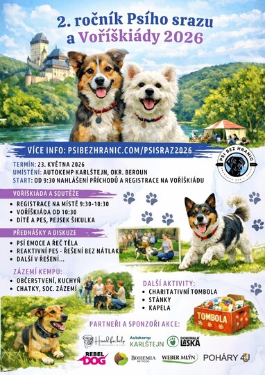 2. ročník psího srazu a voříškiády